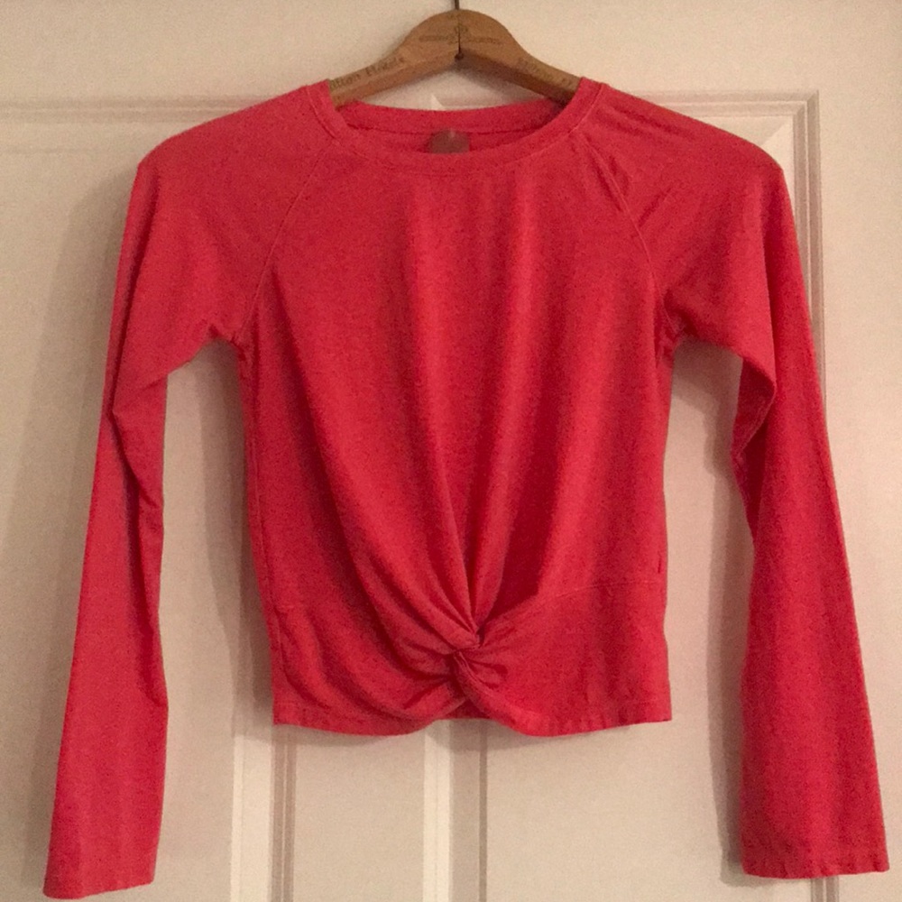 Calia brand new hot pink yoga blouse